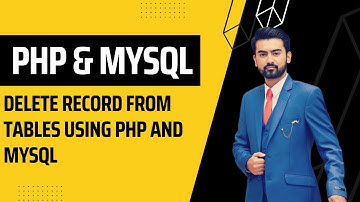 Delete Data From Tables Using PHP MYSQL in Urdu / Hindi
