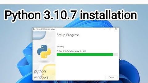 HOW TO INSTALL PYTHON 3.10.7 ON WINDOWS 10/11 (The Easiest Way)