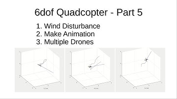 Drone Control and Simulation - Part 5 - Wind, Anim, Multiple Drones