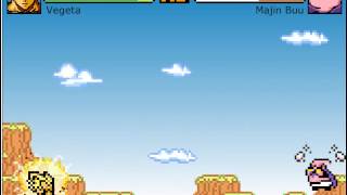 Vegeta vs Majin Buu (Dragon Ball Z Devolution)