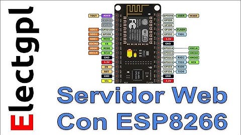 Servidor Web y Estación Meteorológica con ESP8266 y ThingSpeak - Simple