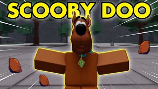 TROLLING as SCOOBY DOO in The Strongest Battlegrounds Roblox