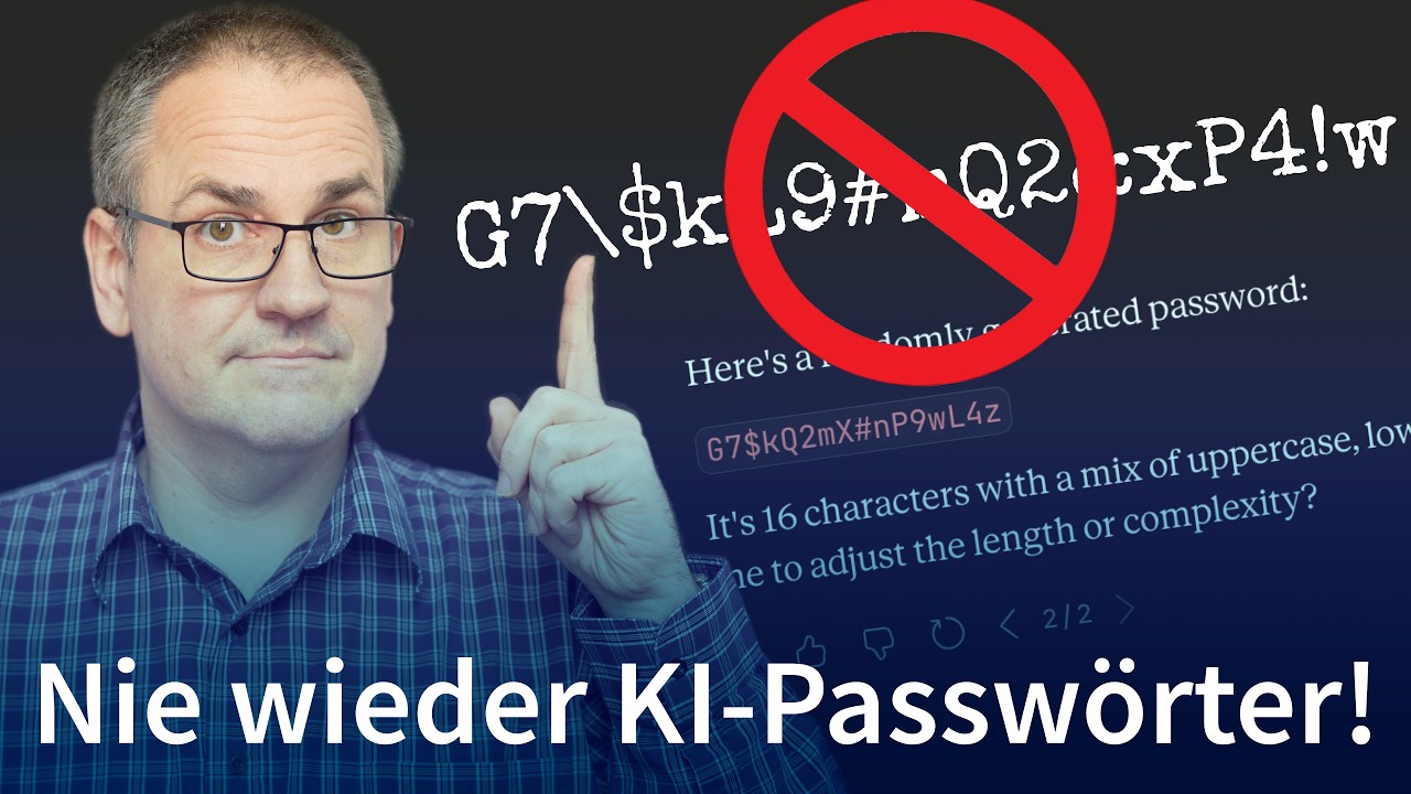 KI-Passwörter sind unsicher – und das ist kein Bug