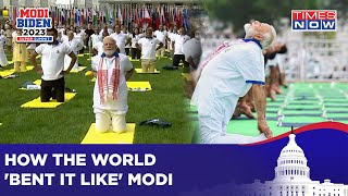 PM Modi's Historic Event: World Celebrates Yoga Day| India's Soft Power On Display In New York screenshot 5