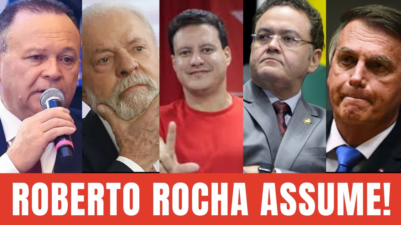 BOMBA NOS BASTIDORES: Roberto Rocha assume PSDB e Lula pode ter que escolher um lado