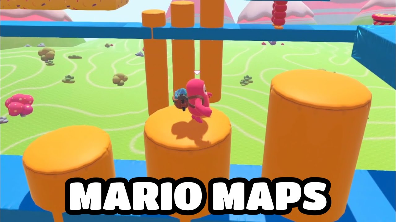 The MARIO Fall Guys Maps!