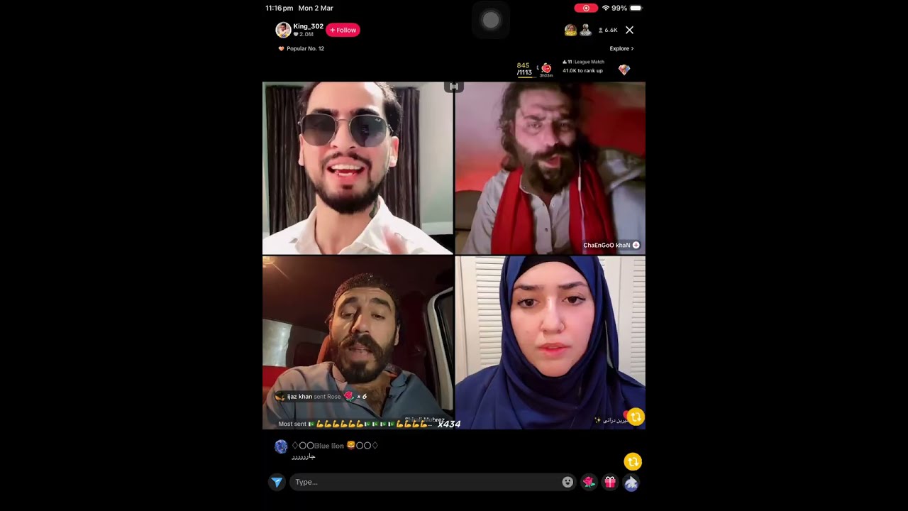 waheed durani vs sherali  tiktok live game hard puneshmeit (1)