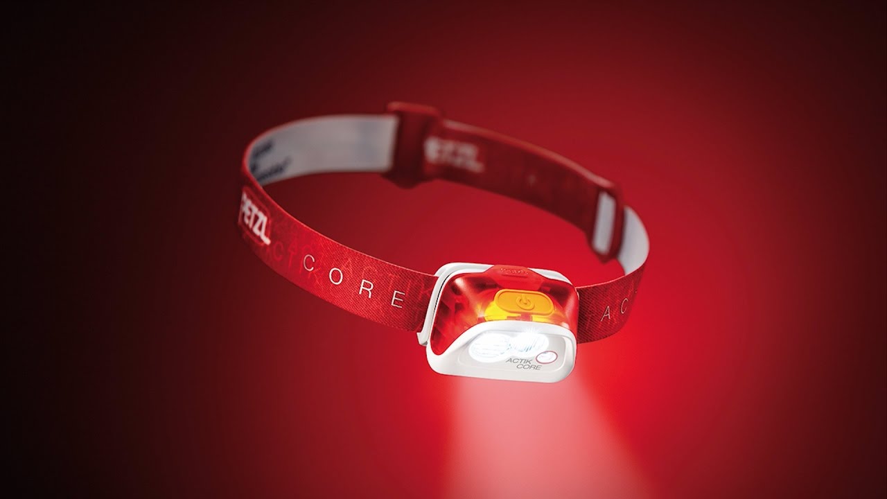 ACTIK® CORE, Einfach zu bedienende, leistungsstarke und aufladbare  Stirnlampe mit Rotlicht. 600 Lumen - Petzl Schweiz