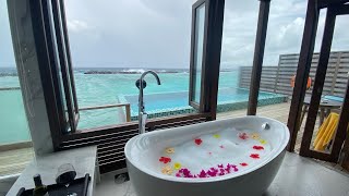 Atmosphere Kanifushi Water Villa with pool (Room Tour and Review)