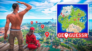 Le PREMIER qui TROUVE CET ENDROIT gagne 100€ ! (GeoGuessr Fortnite ft. ZetFar, Yoyo, ...)