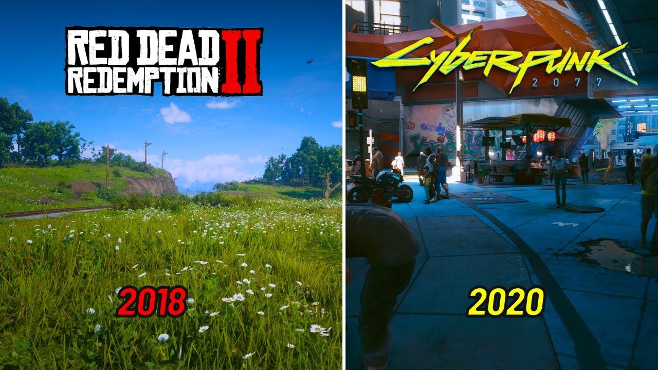 Red Dead Redemption 2 vs Cyberpunk 2077 - Fizik ve Diğer Tüm ...