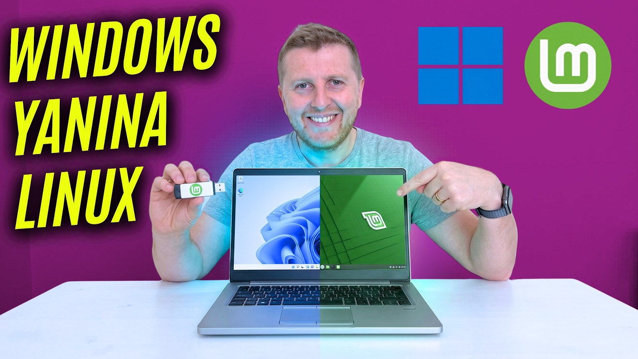 Linux Mint Windows 11 Yanına Nasıl Kurulur? - YouTube