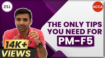 3 tips in 3 minutes for ACCA PERFORMANCE MANAGEMENT Paper | Exam tips and tricks for ACCA F5