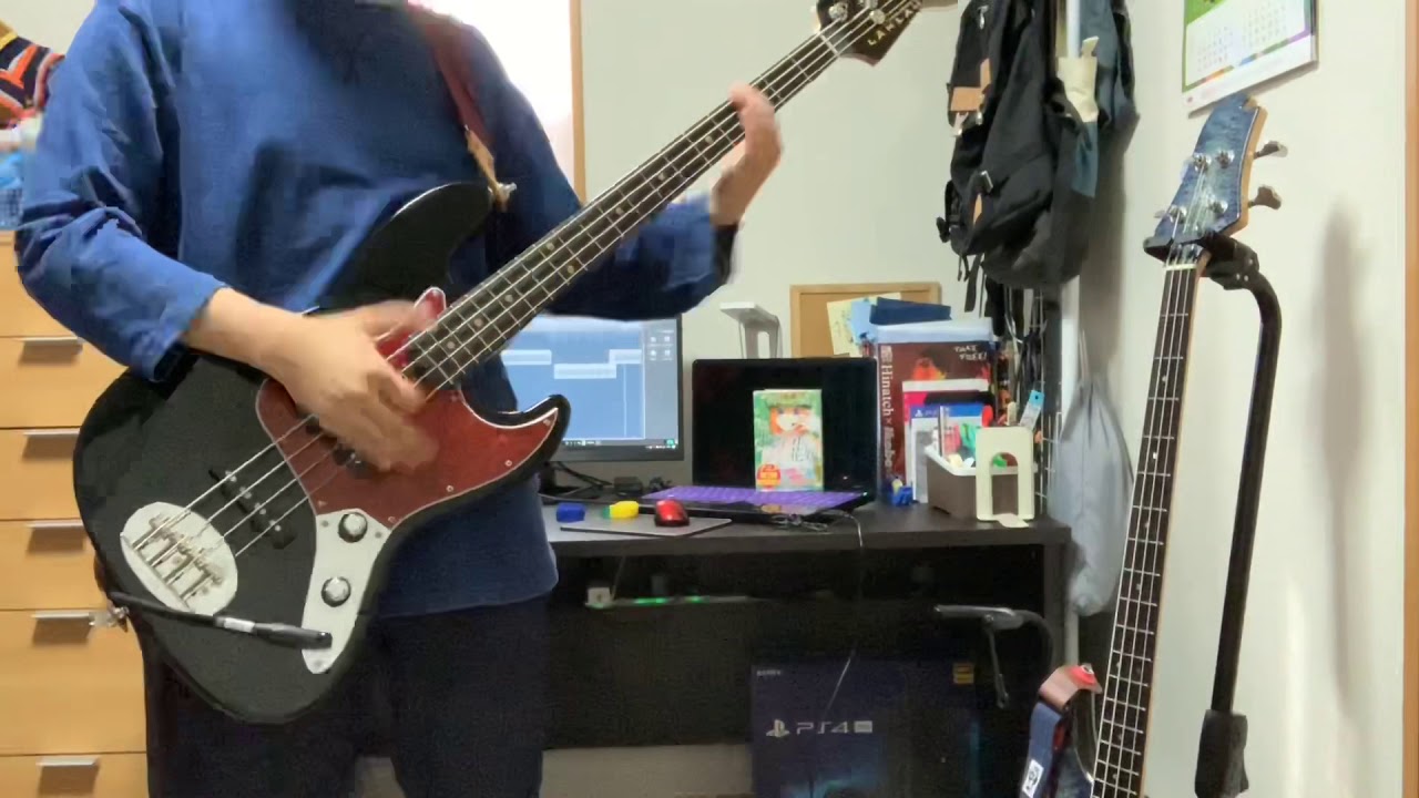 Out of Control Live at BUDOKAN / Nothing's Carved In Stone bass cover