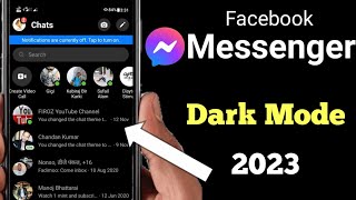 How To Get Dark mode in Messenger 2024 || Messenger lite dark mode setting || Apps Info Eng screenshot 5