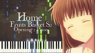 Fruits Basket 2nd Season Opening Piano \