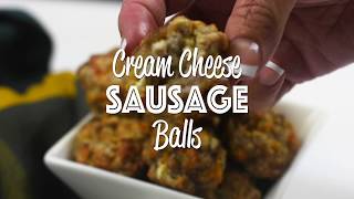 Cream Cheese Sausage Balls
