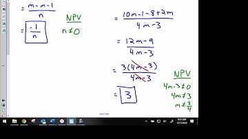 3.3 Adding and Subtracting Rational Expressions