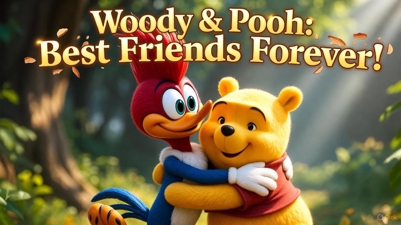 «День, когда дятел Вуди спас Винни-Пуха от самого большого наводнения в истории!»