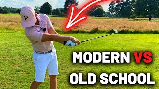 Modern Release Vs Old School Release!! Simple golf tips