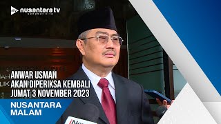 Anwar Usman Akan Diperiksa Kembali Jumat 3 November 2023