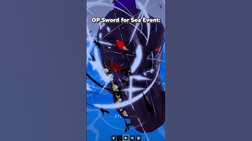 Best Sword for Sea Event in Blox Fruits! 😮😈 #bloxfruits