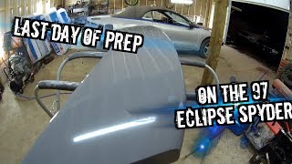Prepping the Mitsubishi Eclipse for paint