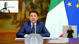 Il Premier Giuseppe Conte e &quot;Tre uomini e una gamba&quot; (10 Aprile 2020)