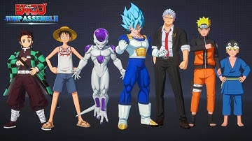 JUMP: Assemble - All Characters & Transformations (4K 60FPS)