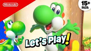 Let’s Play Yoshi and The Mysterious Book Part 2 😍 Gameplay For Kids | Play Nintendo