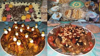 عرضة مغربية /اطباق مغربية تقليدية 100٪/ سبوع مغربية ففرنسا/حلويات مغربية 2021