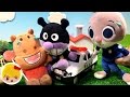 アンパンマン パトカー どけどけー！バイキンマン警察なのだ！言うこときくのだー！ ❤ ズートピア はたらくくるま 車 パトカー 乗り物 おもちゃ アニメ 玩具絵本 みーちゃんママ anpanman