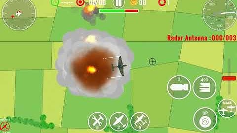 2D Top Down Shooter Game Battle of Britain - Stuka Bombing (Vertical Ace)