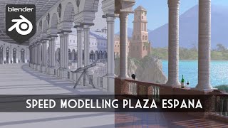 Speed Modelling: Plaza Espana