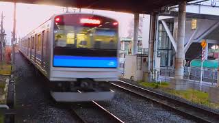 205系3100番台 あおば通行き 中野栄駅発車