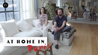At Home in Paris with an Artist Couple | Parisian Vibe