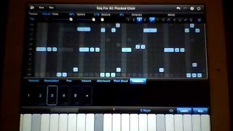 StepPolyArp - Demo and Tutorial for the iPad