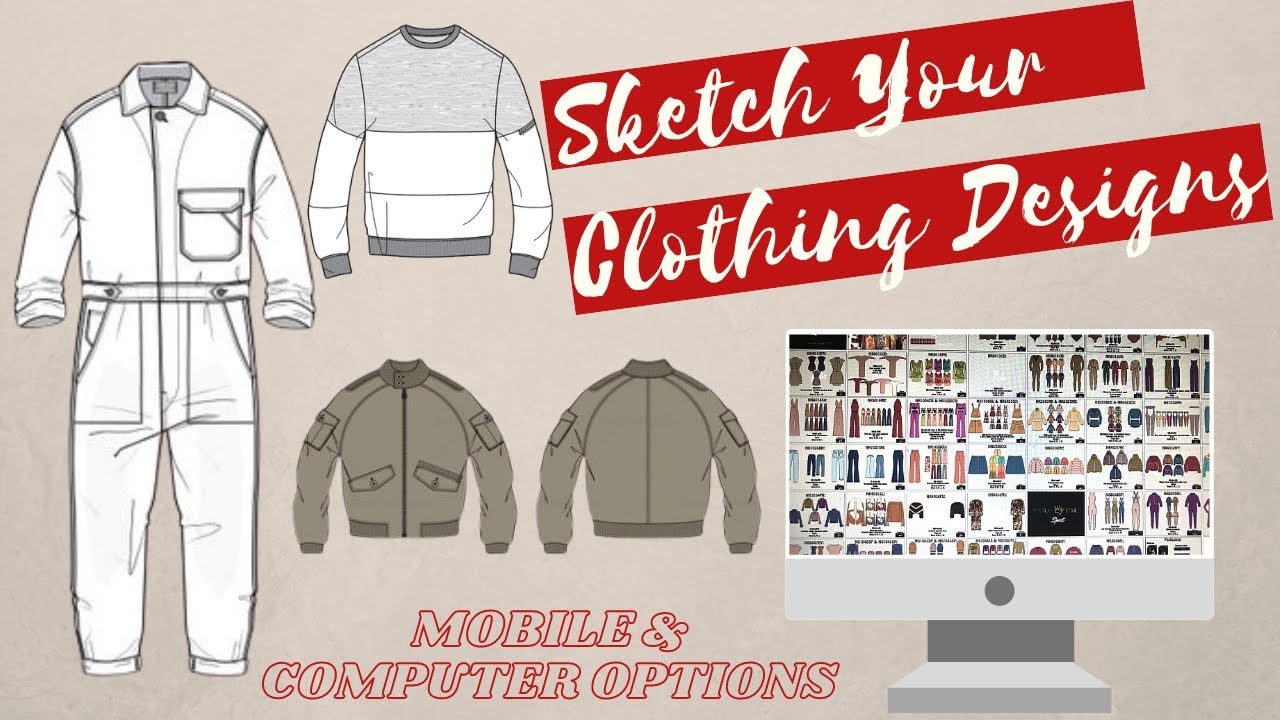 Design Your Own Clothing Line: Apps & Software to Sketch Your Clothing  Designs - YouTube