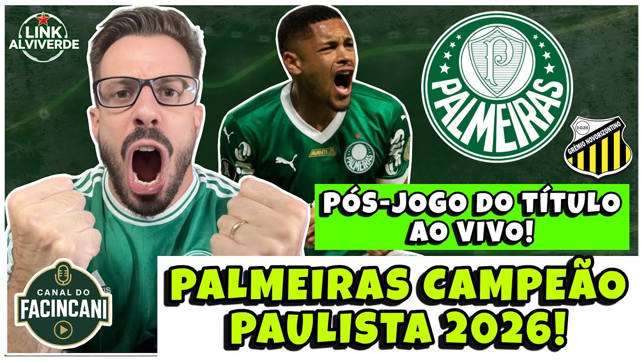 AO VIVO: TÍTULO PAULISTA MUDA CHAVE DO PALMEIRAS PARA 2026! 💚 E ABEL VAI TER “NOVOS” REFORÇOS! 🔥
