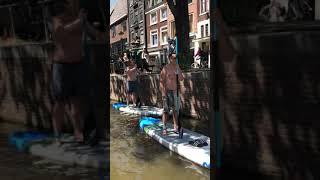 Red Light district sup tour in Amsterdam
