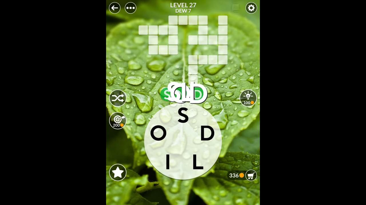 Wordscapes Level 27 Answers - YouTube