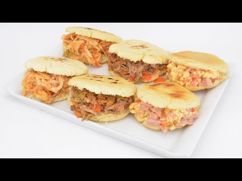 Arepas con 3 rellenos - Cual prefieres By Cocina familiar