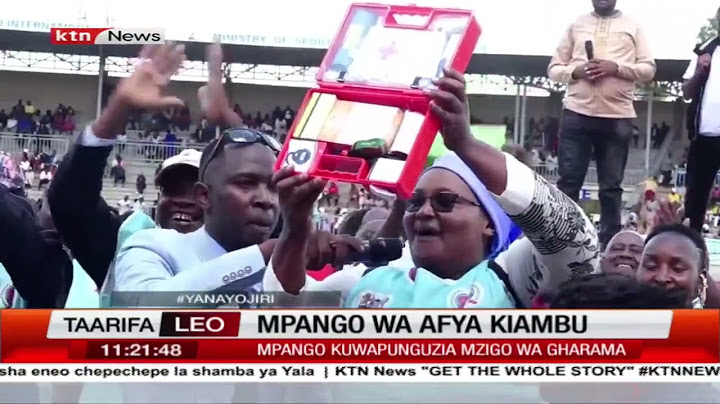 Wakazi wa Kiambu kunufaika na mpango wa afya