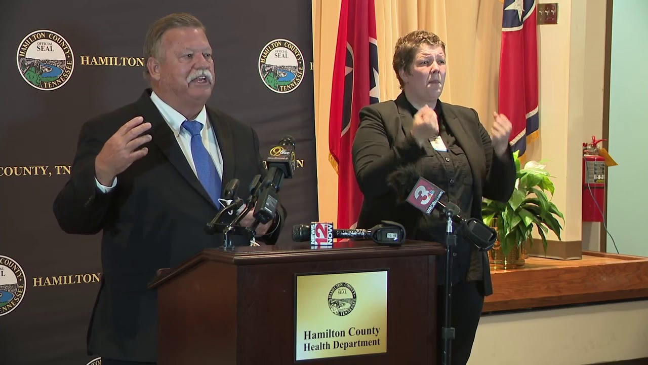FULL VIDEO Mayor Coppinger Hamilton County order requires masks to be worn in public