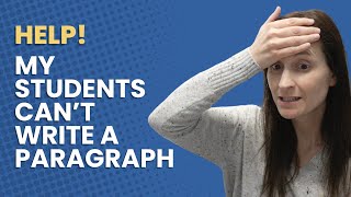 How to reteach paragraph writing when your students come to you not being able to write one by April Smith 1,249 views 1 year ago 9 minutes, 36 seconds