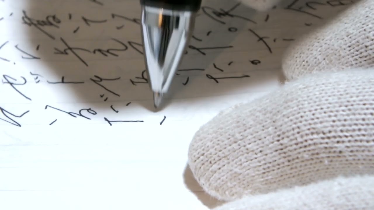 ボールペン、実用ペン字