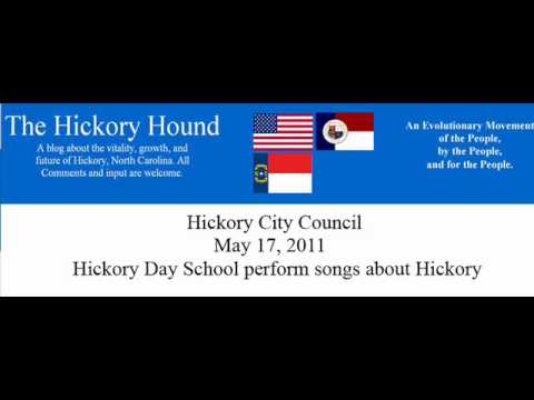 Hickory Day School Singing at City Council
