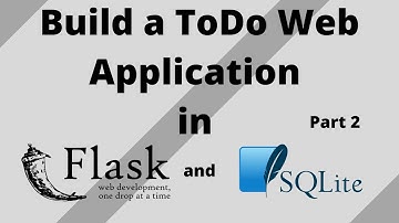ToDo Flask Web Application Part 2