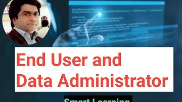 End User and Database Administrator in Urdu and Hindi for 12th class