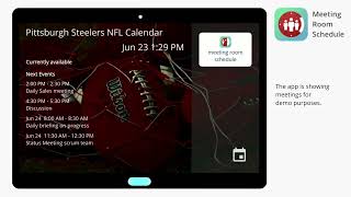 Game Schedule Pittsburgh Steelers - Add events to Google Calendar and create 7/24 display screenshot 2